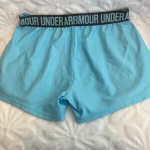 Under Armour women’s shorts “underwear” waistband with 3” inseam